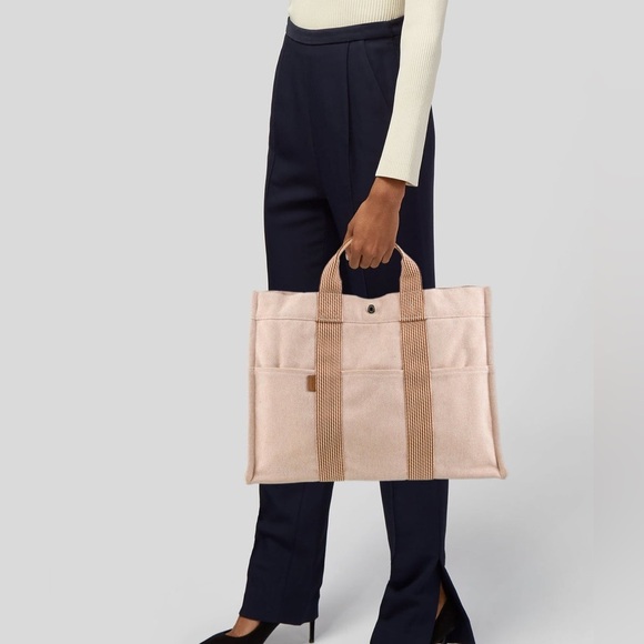 Hermès Toile Fourre-Tout MM - Picture 6 of 12